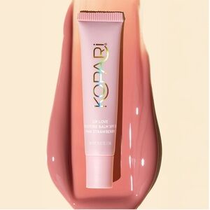 Kopari Lip Love Moisture Balm SPF 30 in Pink Strawberry, Vegan & Cruelty Free!